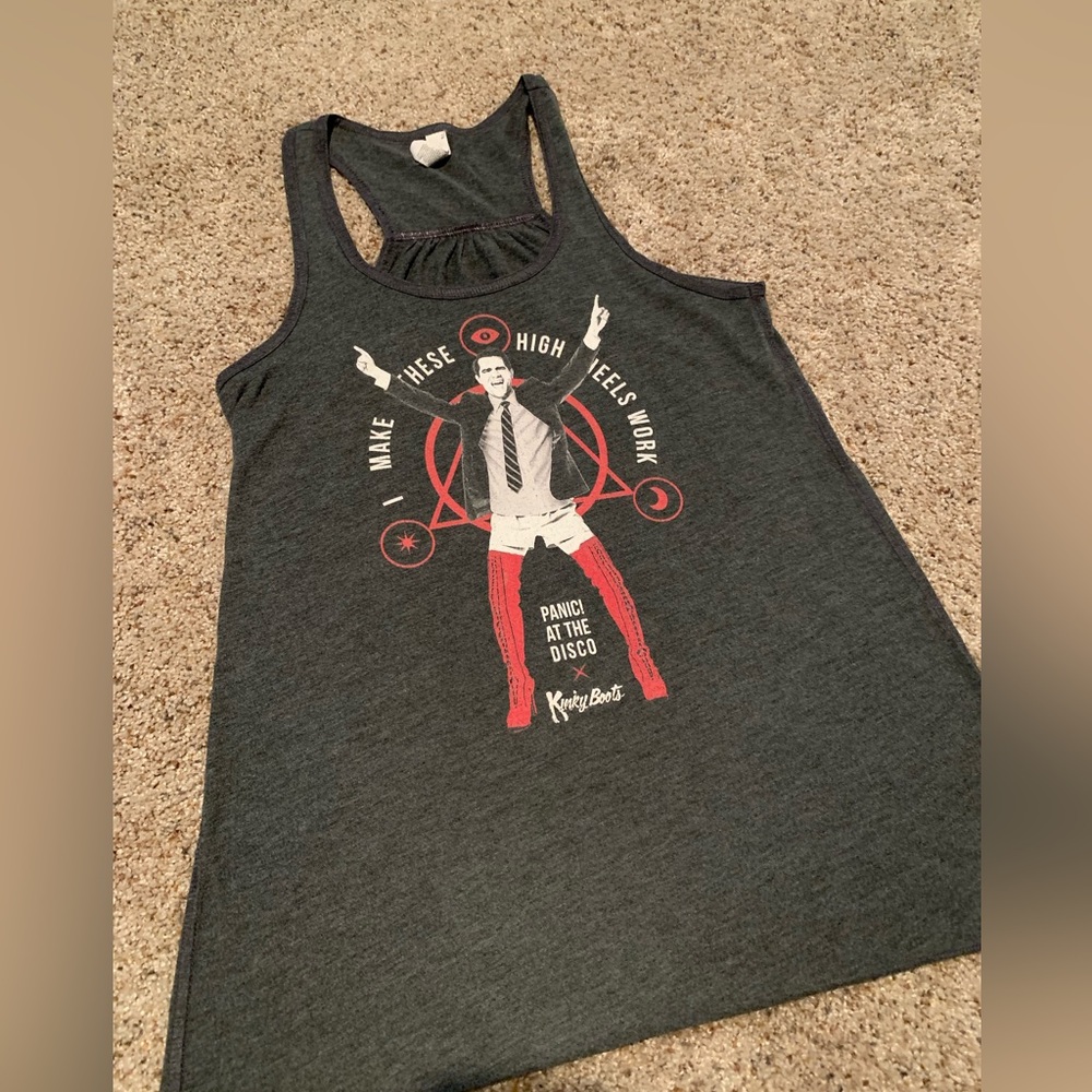 Kinky Boots-P!ATD/Panic! At the Disco- tank-Sz M